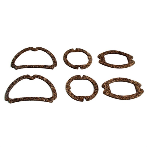 6-Piece Lens Gasket Kit. LENS GASKET CHEVROLET 57 KIT